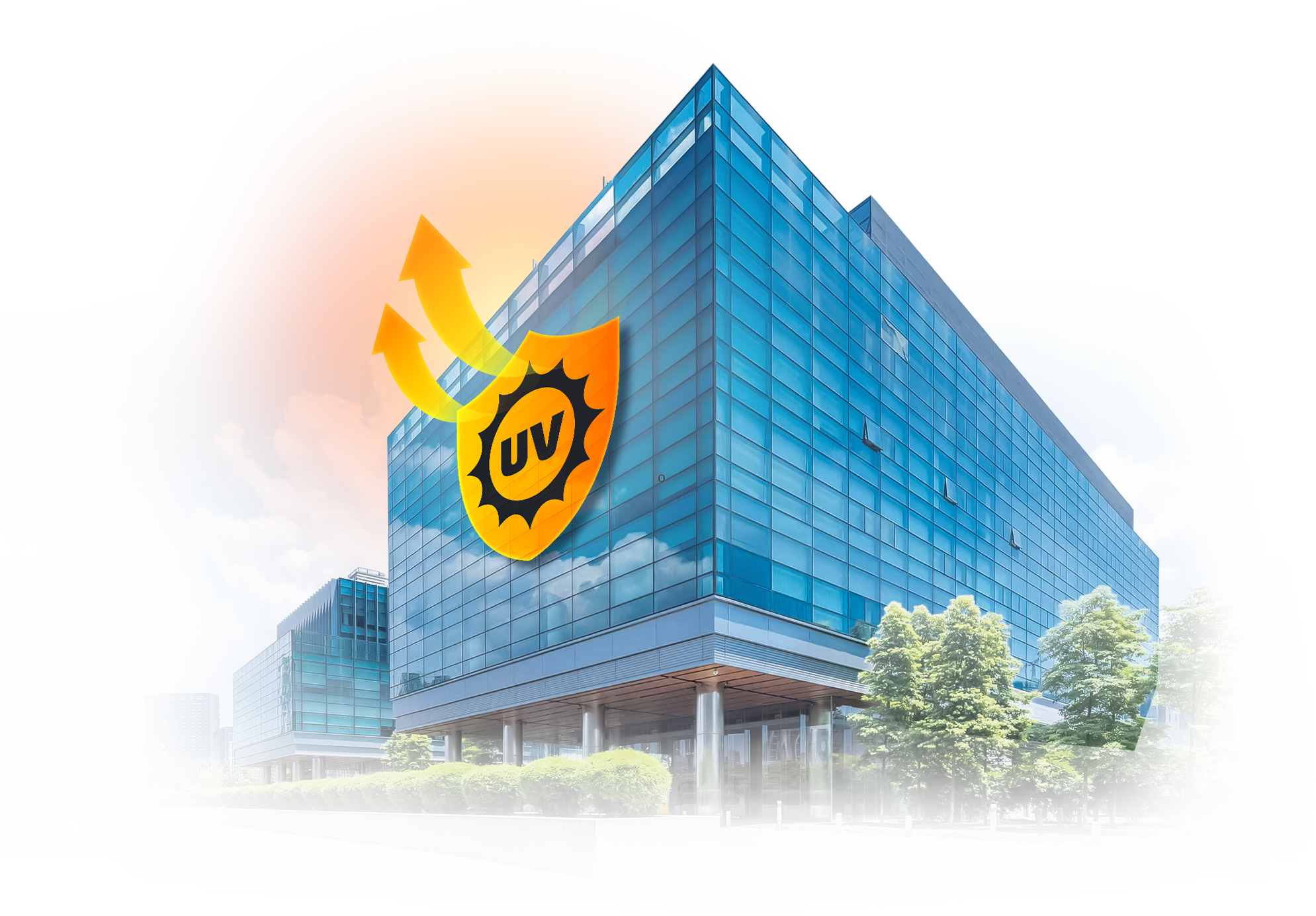 Folije za stakla na zgradama